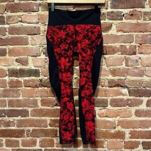 Lululemon Train Times Fast Pace Pant Special Edition 25 Carmine true Red Black